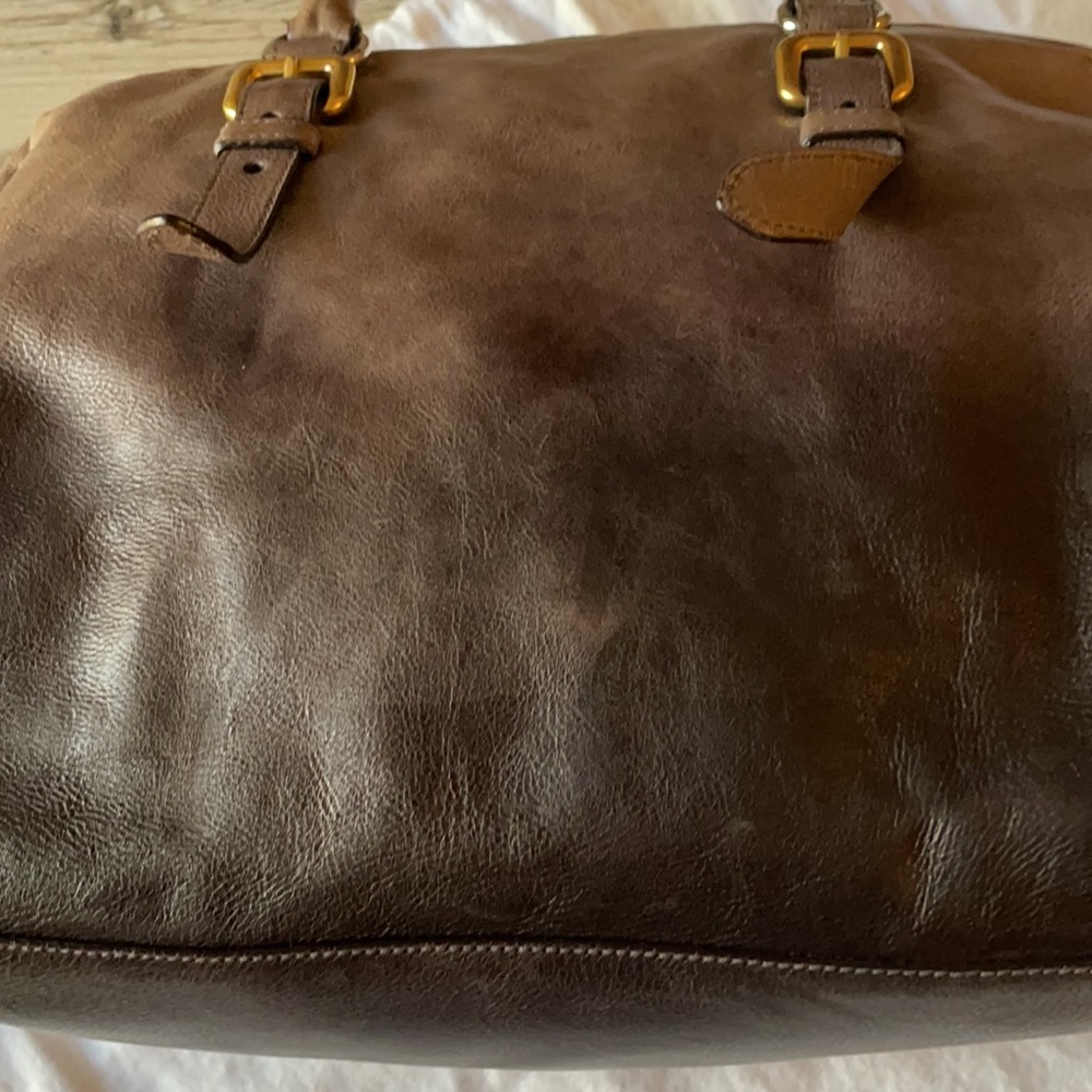 Authentic Prada Ombré Glacé Double Zipper - Picture 10 of 13